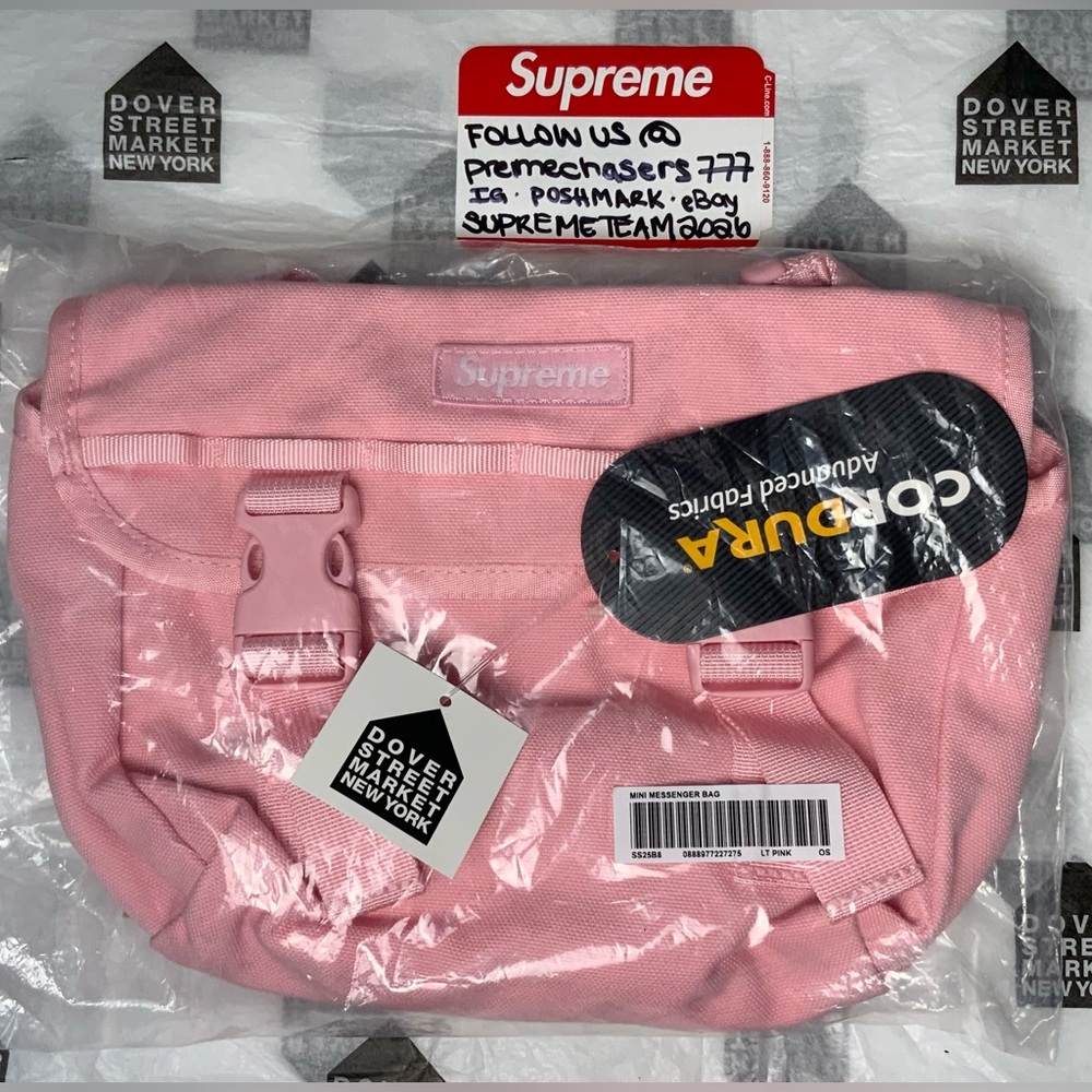 Supreme Mini Messenger Bag SS25 - Pink - Brand NEW!